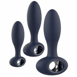 Plug Anal Dream Toys STARTROOPERS  Bleu 3 Pièces
