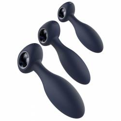 Plug Anal Dream Toys STARTROOPERS  Bleu 3 Pièces