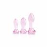 Plug Anal Dream Toys Glaze Rose 3 Pièces