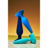 Gplug Petit Néon Rose B-Vibe Bleu (10 cm) (12 cm)