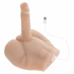 Gode réaliste Evolved ABS TPR Ø 4,5 cm (17,8 cm)