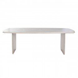 Table de Salle à Manger Home ESPRIT Blanc Bois de manguier 218 x 100 x 76 cm