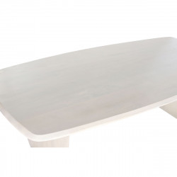 Table de Salle à Manger Home ESPRIT Blanc Bois de manguier 218 x 100 x 76 cm