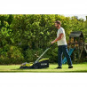Tondeuse hybride RYOBI 18V One coupe 37cm - 2 batteries 5.0 Ah - 1 chargeur rapide RY18LMH37A-250