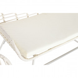 Ensemble Canapé  Table DKD Home Decor Métal rotin synthétique 124 x 74 x 84 cm
