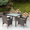 Ensemble Table  4 Chaises Aktive
