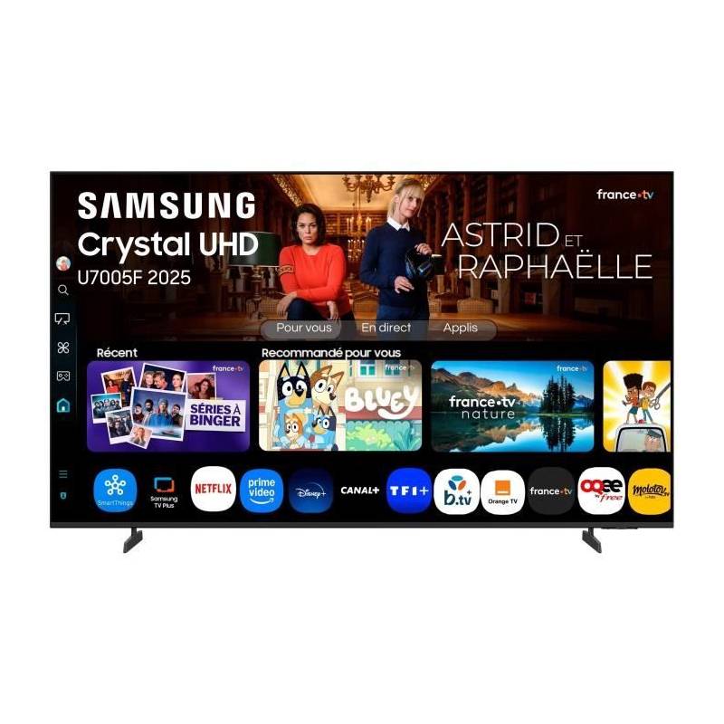 Samsung 43U7005F - TV LED 43 (109 cm) - 4K UHD 3840x2160 - HDR10 - Smart TV - Gaming Hub - 3xHDMI - WiFi