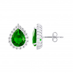Boucles d'Oreilles motif "POIRE" 