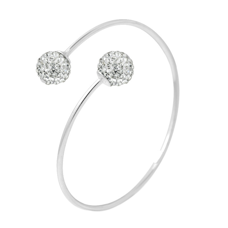 Bracelet "TOI  MOI"  "Pure WHITE"  