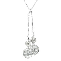 Collier Cravate "Pure WHITE" 