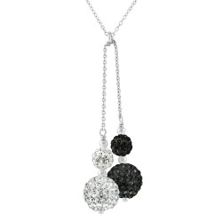 Collier Cravate  "Pure WHITE" 