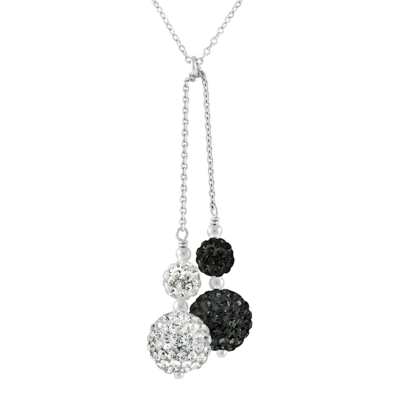 Collier Cravate  "Pure WHITE" 