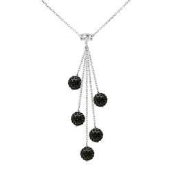 Collier CASCADA "BLACK NIGHT" 