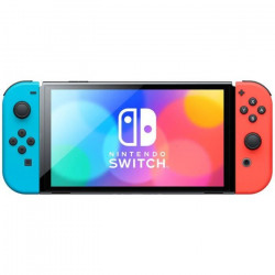 Console Nintendo Switch (modele OLED) : Nouvelle version, Couleurs Intenses, Ecran 7 pouces - avec un Joy-Con Neon