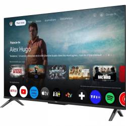 TCL 43T69C - TV QLED 43 (109 cm) - 4K UHD 3840x2160 - HDR10 - Android TV  - 3xHDMI 2.1 - WiFi