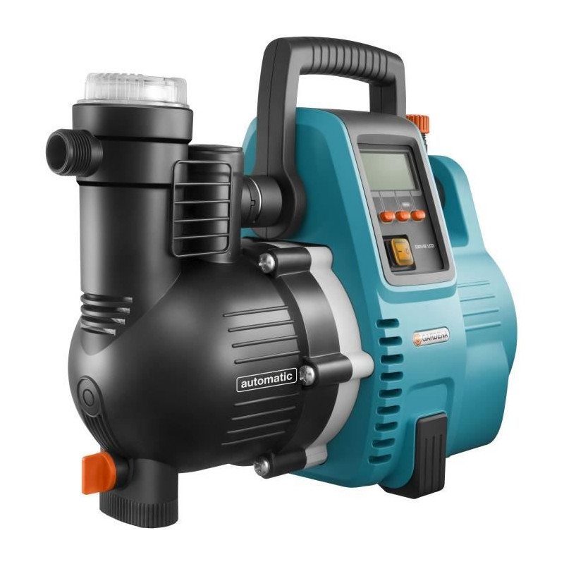GARDENA Pompe automatique maison et jardin 5000/5E LCD Comfort1300WDébit 5000l/hpression 5.0 barExtension garantie 5ans