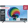 THOMSON 43QG4S14 - TV QLED 43 (109 cm) - 4K 3840x2160 - HDR 10 - Google TV  - 2xHDMI 2.1  2xHDMI 2.0