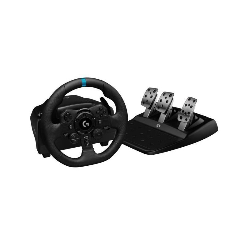 Volant de course et pédales G923 - Logitech G - Compatible PS5, PS4 et PC