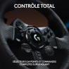 Volant de course et pédales G923 - Logitech G - Compatible PS5, PS4 et PC
