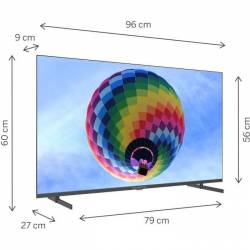 THOMSON 43QG4S14 - TV QLED 43 (109 cm) - 4K 3840x2160 - HDR 10 - Google TV  - 2xHDMI 2.1  2xHDMI 2.0