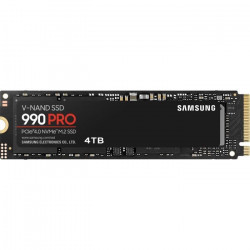 SAMSUNG - 990 PRO - Disque SSD Interne - 4 To - PCIe 4.0 - NVMe 2.0 - M2 2280 - Jusqu'a 7450 Mo/s (MZ-V9P4T0BW)
