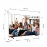 Thomson 43UG4S14 - TV LED 43 (109 cm) - 4K UHD - Google TV - 2xHDMI 2.0  2x HDMI 2.1