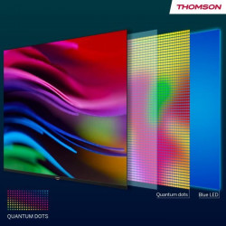THOMSON 43QG4S14 - TV QLED 43 (109 cm) - 4K 3840x2160 - HDR 10 - Google TV  - 2xHDMI 2.1  2xHDMI 2.0