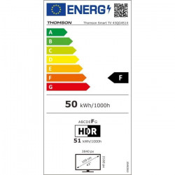 THOMSON 43QG4S14 - TV QLED 43 (109 cm) - 4K 3840x2160 - HDR 10 - Google TV  - 2xHDMI 2.1  2xHDMI 2.0