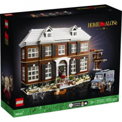 LEGO 21330 Ideas Maman, J'ai Raté L'Avion  Set pour Adultes, Maquette Maison Kevin McCallister a Construire avec 5 Figurines