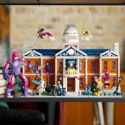 LEGO Marvel Les X-Men : l'institut Xavier - Set de construction pour adultes avec minifigurines dont Wolverine et Professeur X