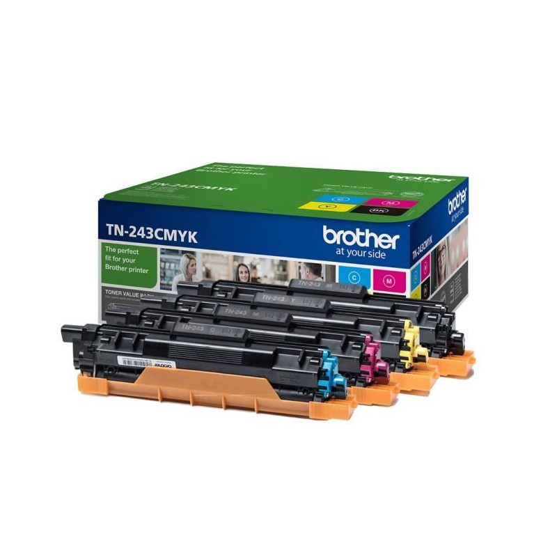 BROTHER Pack 4 toners - Consommables originaux (TN-243CMYK)