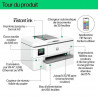 Imprimante HP OfficeJet Pro 9720e A3 Tout-en-un recto-verso, 3 mois Instant Ink inclus avec HP