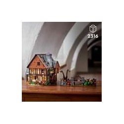 LEGO Ideas Hocus Pocus Disney : le manoir des soeurs Sanderson 21341 -Set de construction - Un cadeau d'Halloween pour les adu