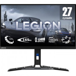 Ecran PC Gamer LENOVO Legion Y27-30 - 27 FHD 1920x1080 IPS - 165 Hz - 0.5 ms - HDMI - Port Diplay - USB Hub - AMD FreeSync Pre
