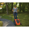 Tondeuse électrique 48cm LM2000-QS BLACKDECKER - Fonction mulching, éjection latérale ou bac de ramassage souple 50L
