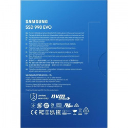 SAMSUNG - 990 EVO - SSD Interne - 2 To - PCIe 4.0 x4