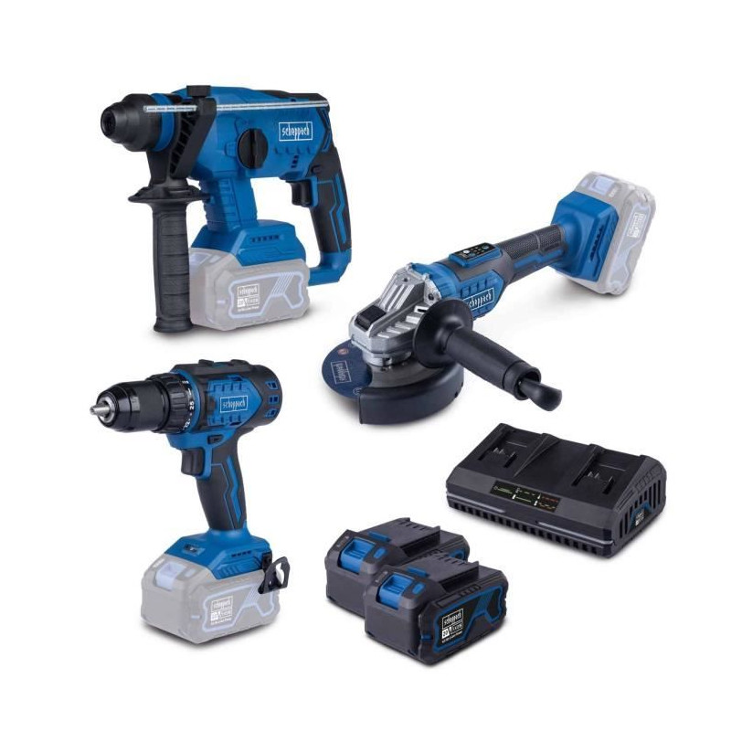 Combot kit 5 outils : c-dd45-x  bc-ag125-x  sdbc4.5A  2 x sbp4.0  bc-rhd230-x