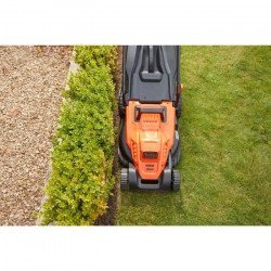 BLACKDECKER Tondeuse a Gazon Electrique Filaire 1800W BEMW481BH-QS 6 Hauteurs Réglables 20, 30, 40, 50, 60 et 70 mm