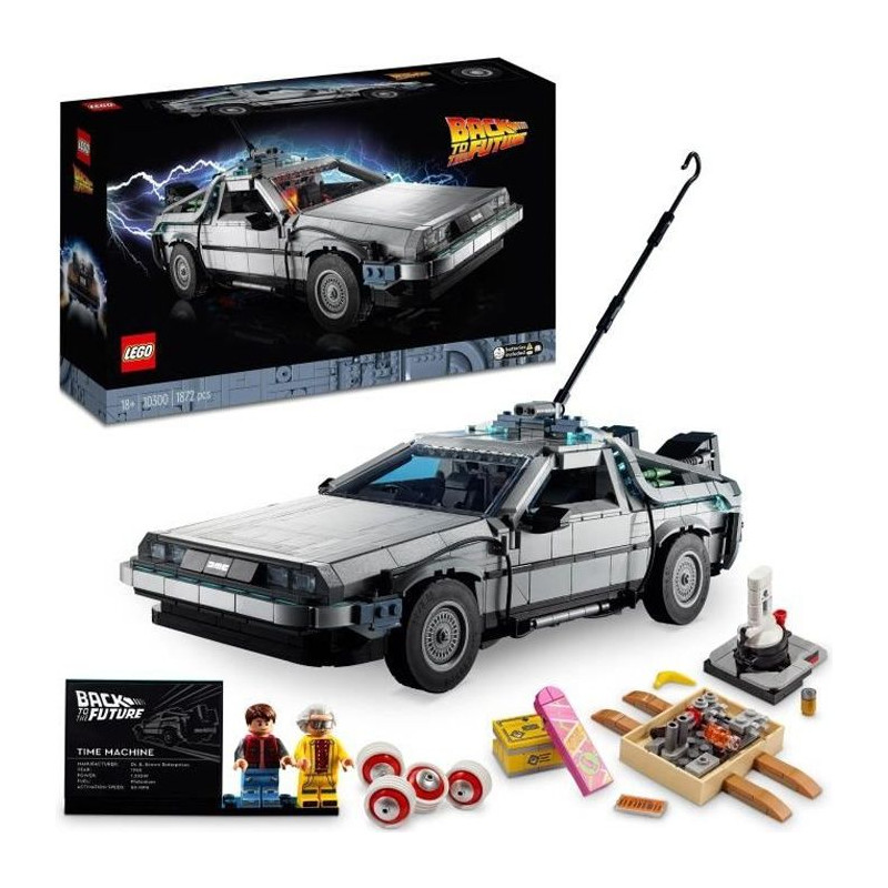 LEGO 10300 La machine a remonter le temps de Retour vers le futur