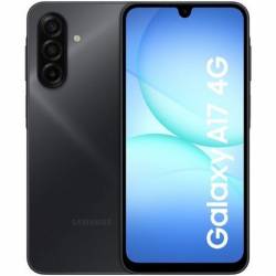 Smartphone Samsung A17 BLACK 6,7" Octa Core 4 GB RAM 128 GB Noir