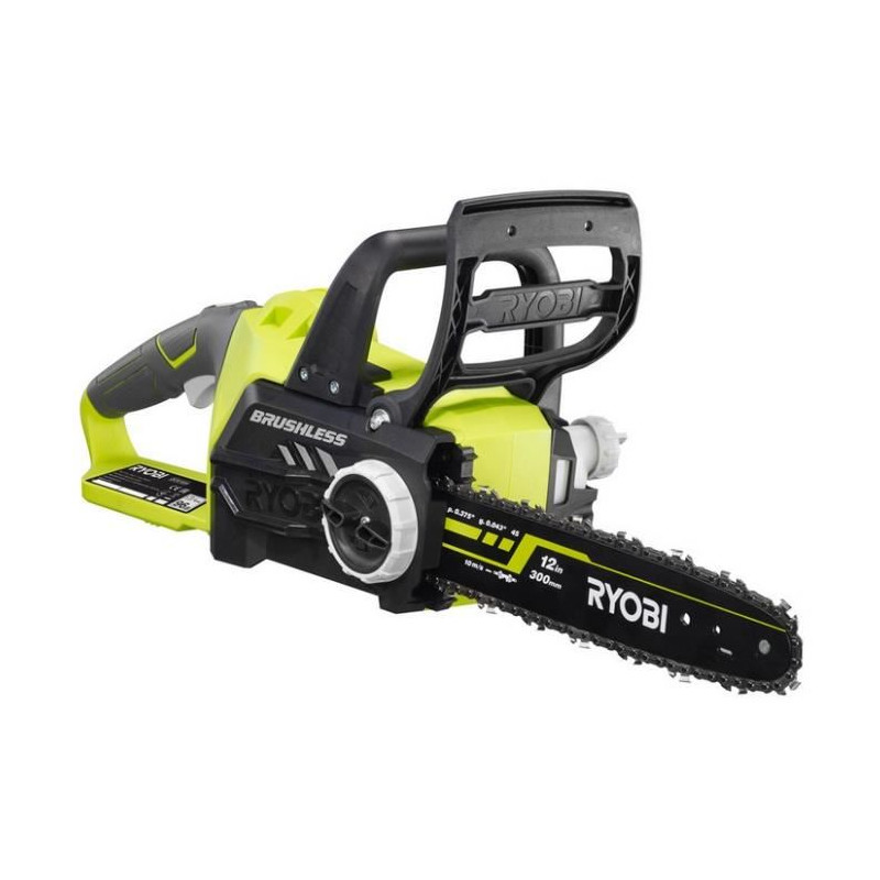 RYOBI Tronçonneuse 18V Brusless - Guide 30 cm