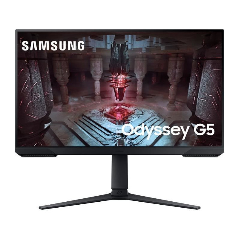 Ecran PC Gamer - SAMSUNG - ODYSSEY G5 S27CG510EU - 27 WQHD - Dalle VA - 1 ms - 165 Hz - HDMI / DP - FreeSync Premium
