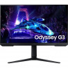 Écran PC - SAMSUNG - ODYSSEY G3 G30D - 27 FHD - Dalle VA - 180Hz - 1ms - Pivot/Orientable - 1 DP - Noir