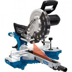 Scie a onglet radiale SCHEPPACH 255 mm - 2000W)  2 lames carbure (48 dents et 60 dents) - HM254