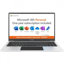 PC Portable Notebook - THOMSON NEO14 - 14,1 HD - Celeron N4020 - RAM 4Go - 128Go SSD - Windows 11S - Blanc - AZERTY  Office 1 
