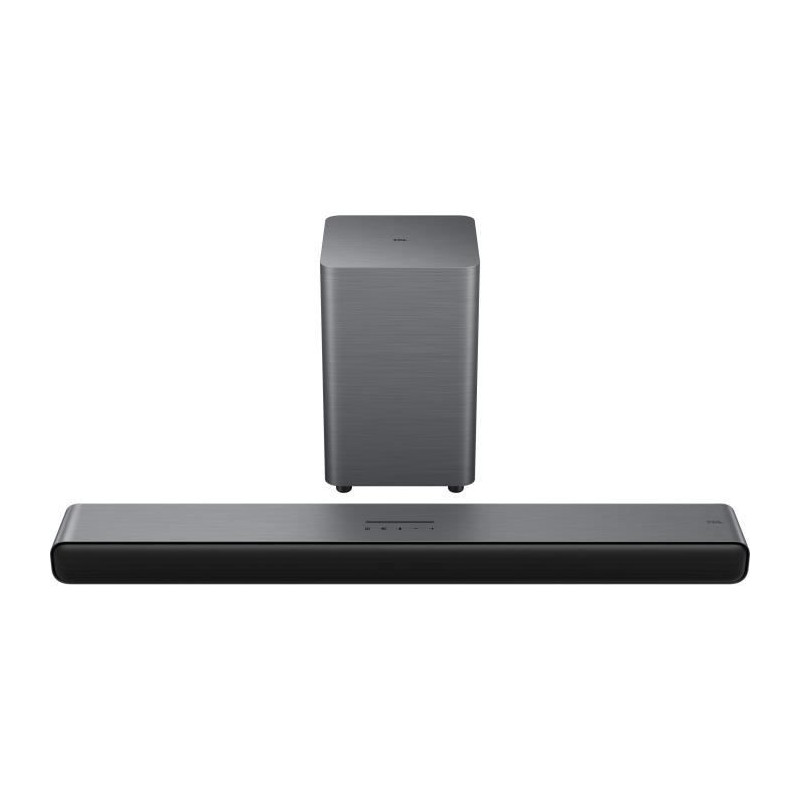 Barre de son - TCL - S55H - Dolby Atmos 2.1 - Avec caisson de basses sans fil - Noir