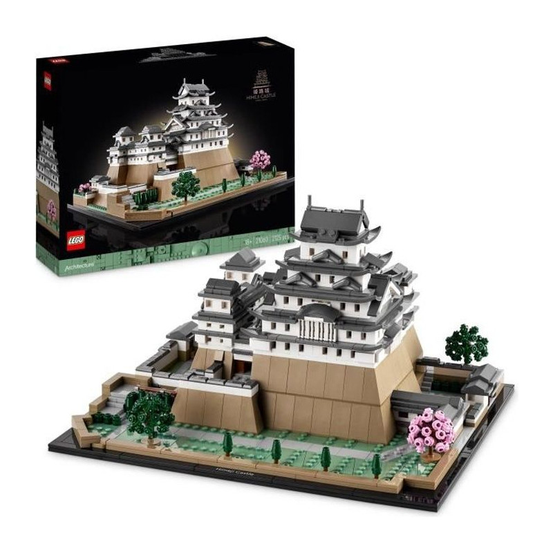 LEGO Architecture 21060 Le Château d'Himeji, Kit de Construction de Maquettes pour Adultes Fans de la Culture Japonaise
