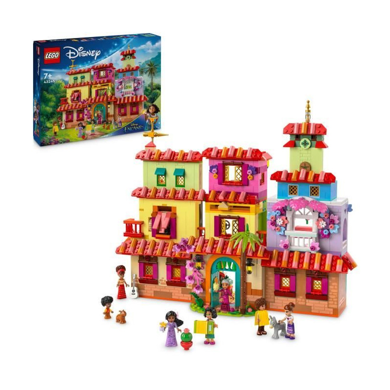 LEGO | Disney 43245 Encanto La maison magique des Madrigal, jouet avec la poupée Mirabel