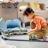 LEGO City Le Train de Voyageurs Express - Jouet de Train Télécommandé - Phares Fonctionnels - Enfants 7 Ans