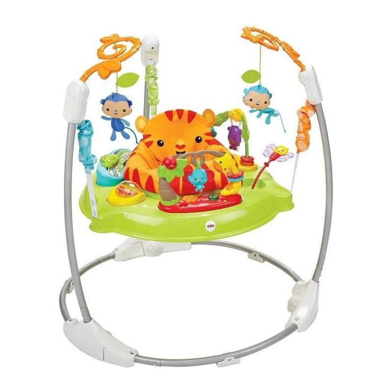 Fisher-Price - Jumperoo Jungle Sons et Lumieres - Youpala CHM91